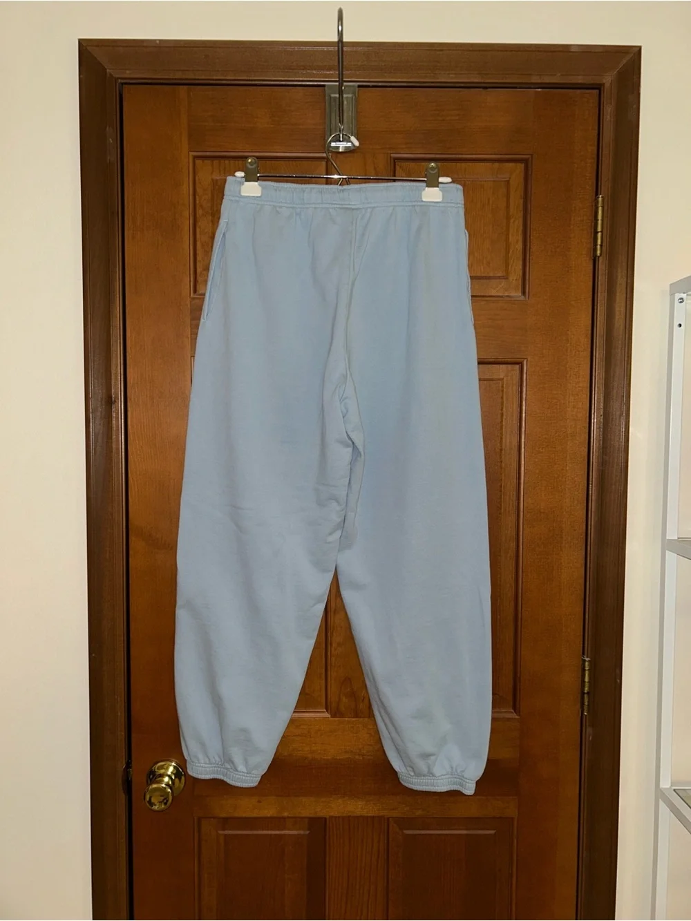 Aritzia Mega Fit Airy Terry Sweatfleece Sweatpants in Dew Blue Size Medium - Picture 2 of 10